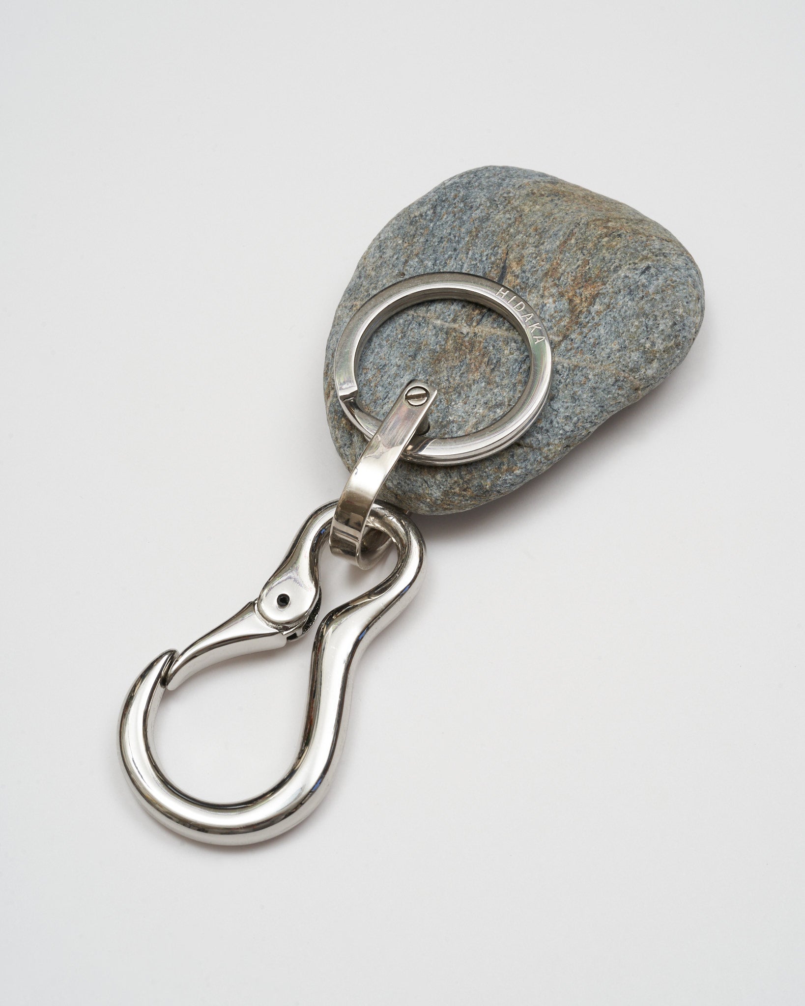 STONE KEY RING