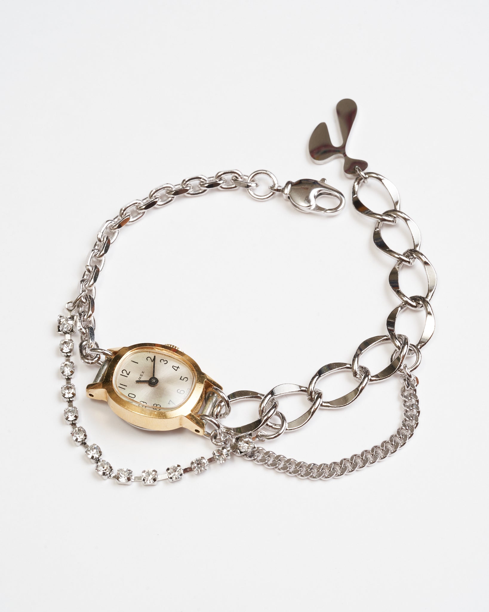 MIX CHAIN WATCH BRACELET