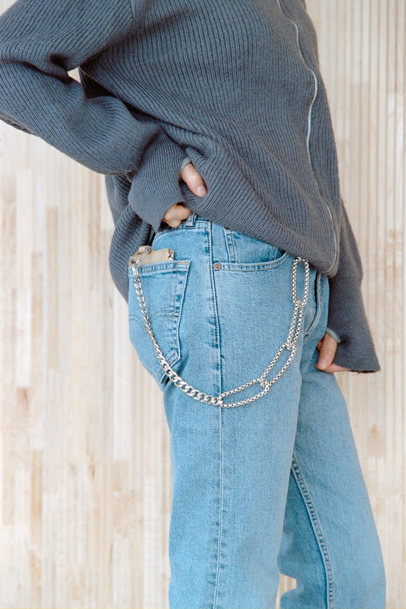 MULTI CHAIN ​​NECKLACE &amp; PANTS CHAIN 
