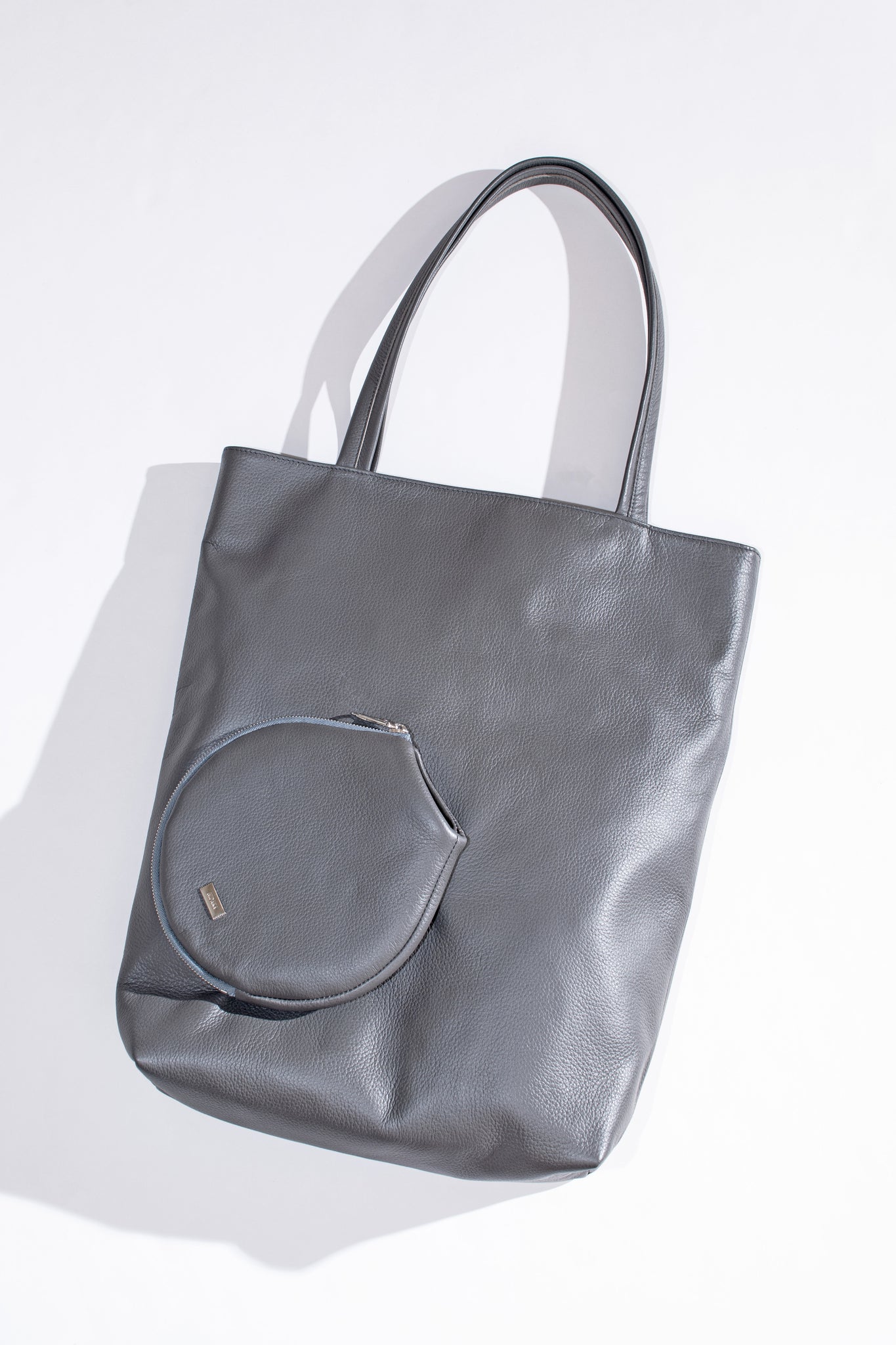 PING-PONG LEATHER TOTE